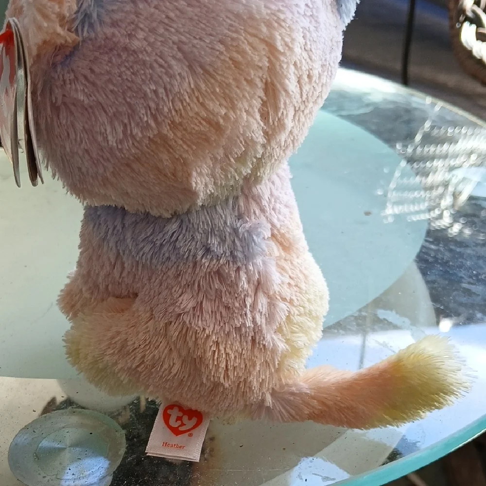 Ty Unicorn Cat Plush - Pastel and Glitter